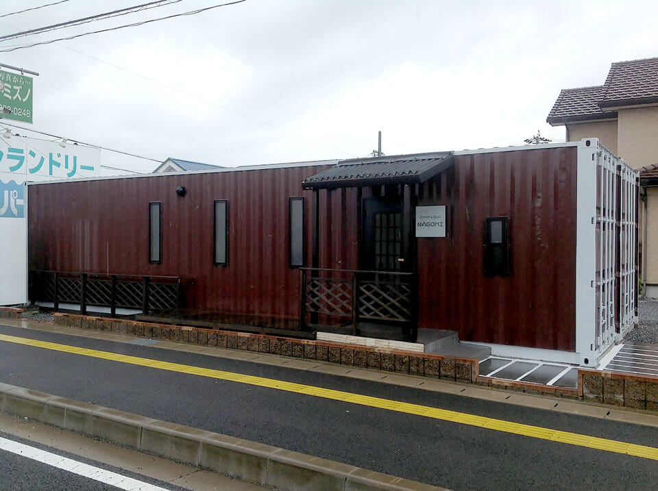 コンテナハウスBAR 内装・外装一貫施工 | ATS, Japan