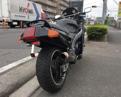 Kawasaki(カワサキ) ZZR1100 背面