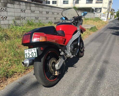 Kawasaki(カワサキ) ZX-10　背面