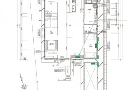 コンテナハウス仕様図　住居：エアコン