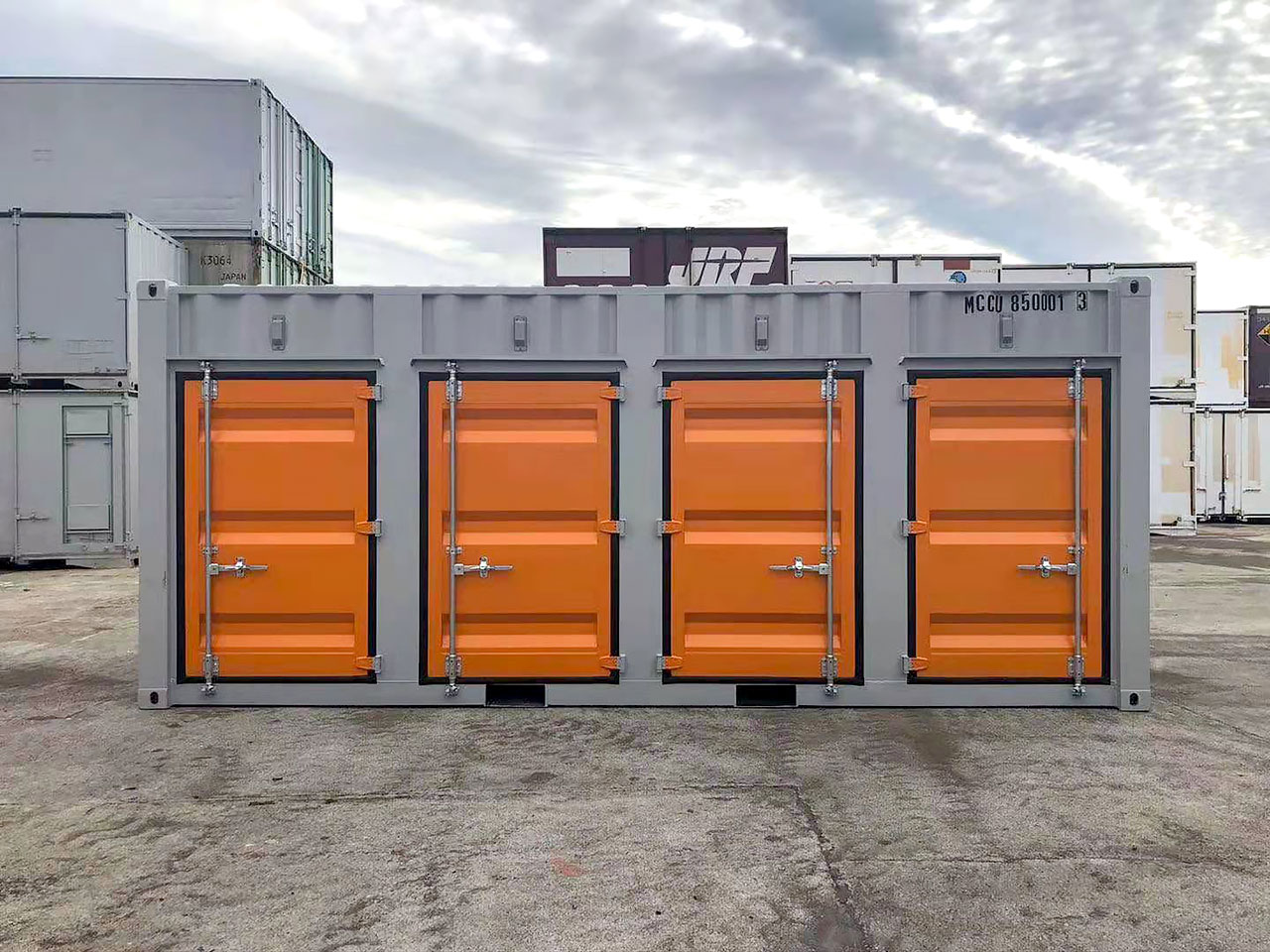 新品 20ft海上コンテナ / ブルー | ATS, Japan