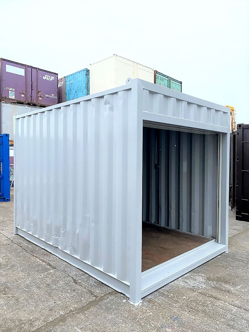 中古 20ft海上コンテナ シャッター付き | ATS, Japan